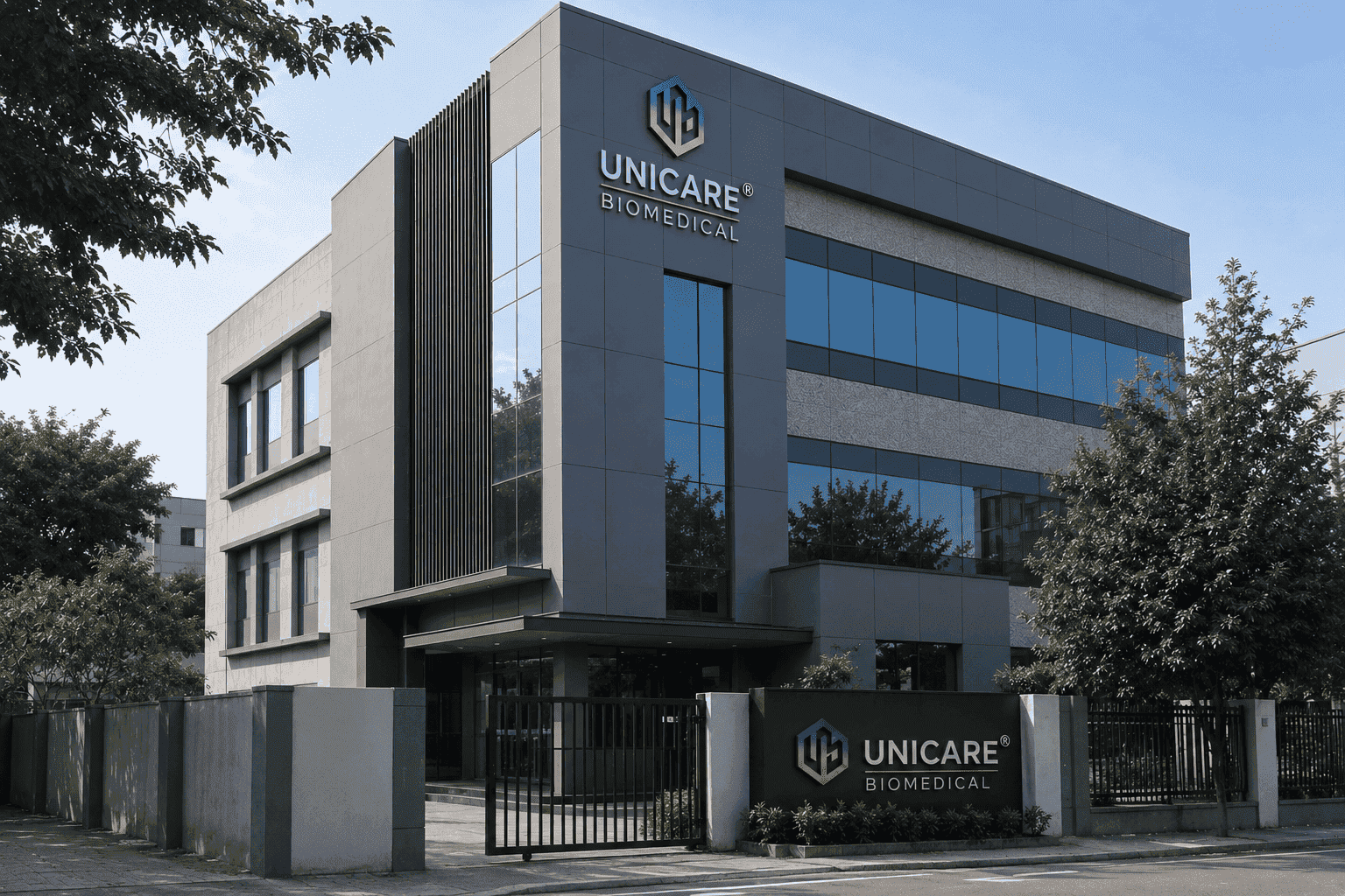 Unicare Biomedical company building