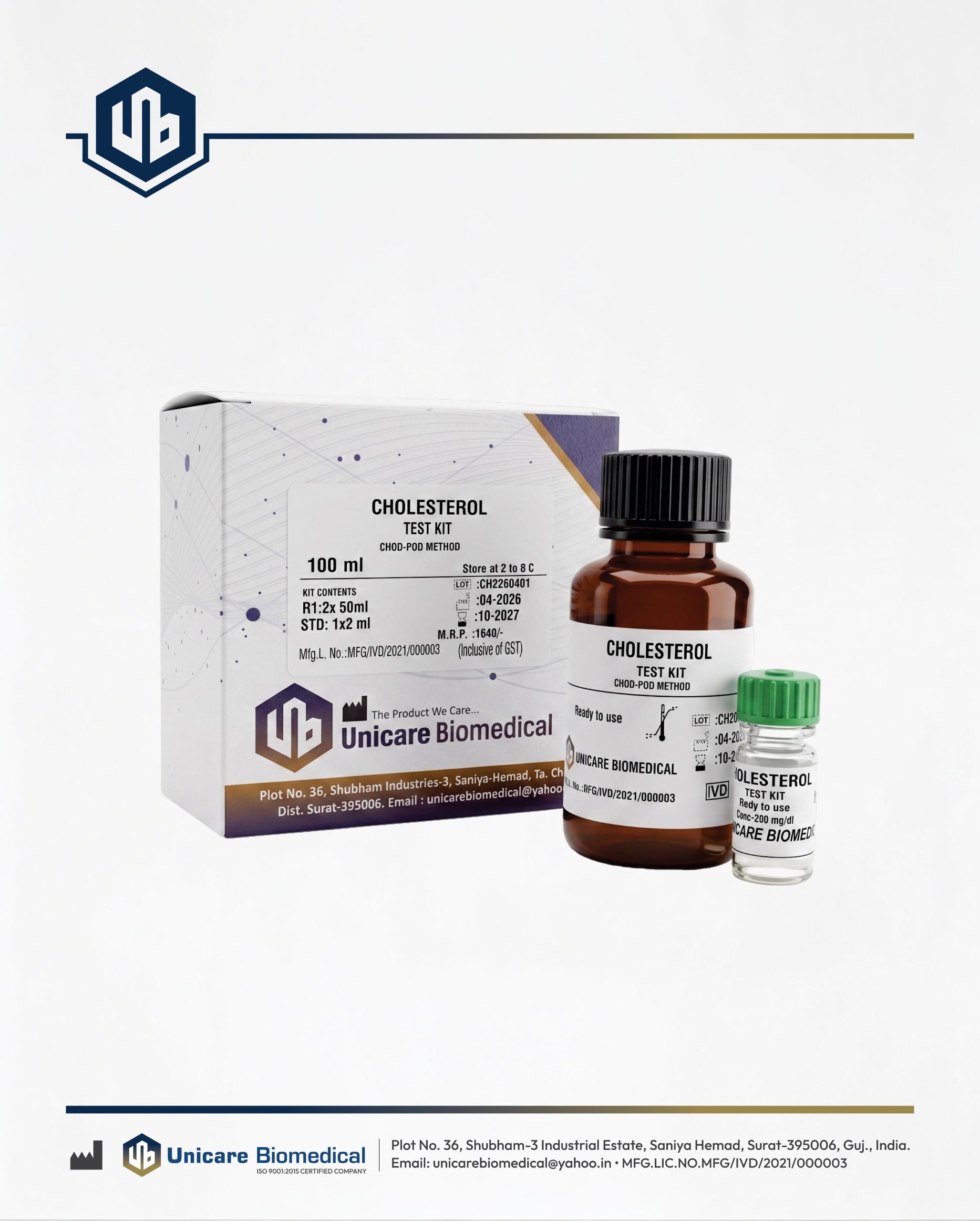 Cholesterol Test Kit