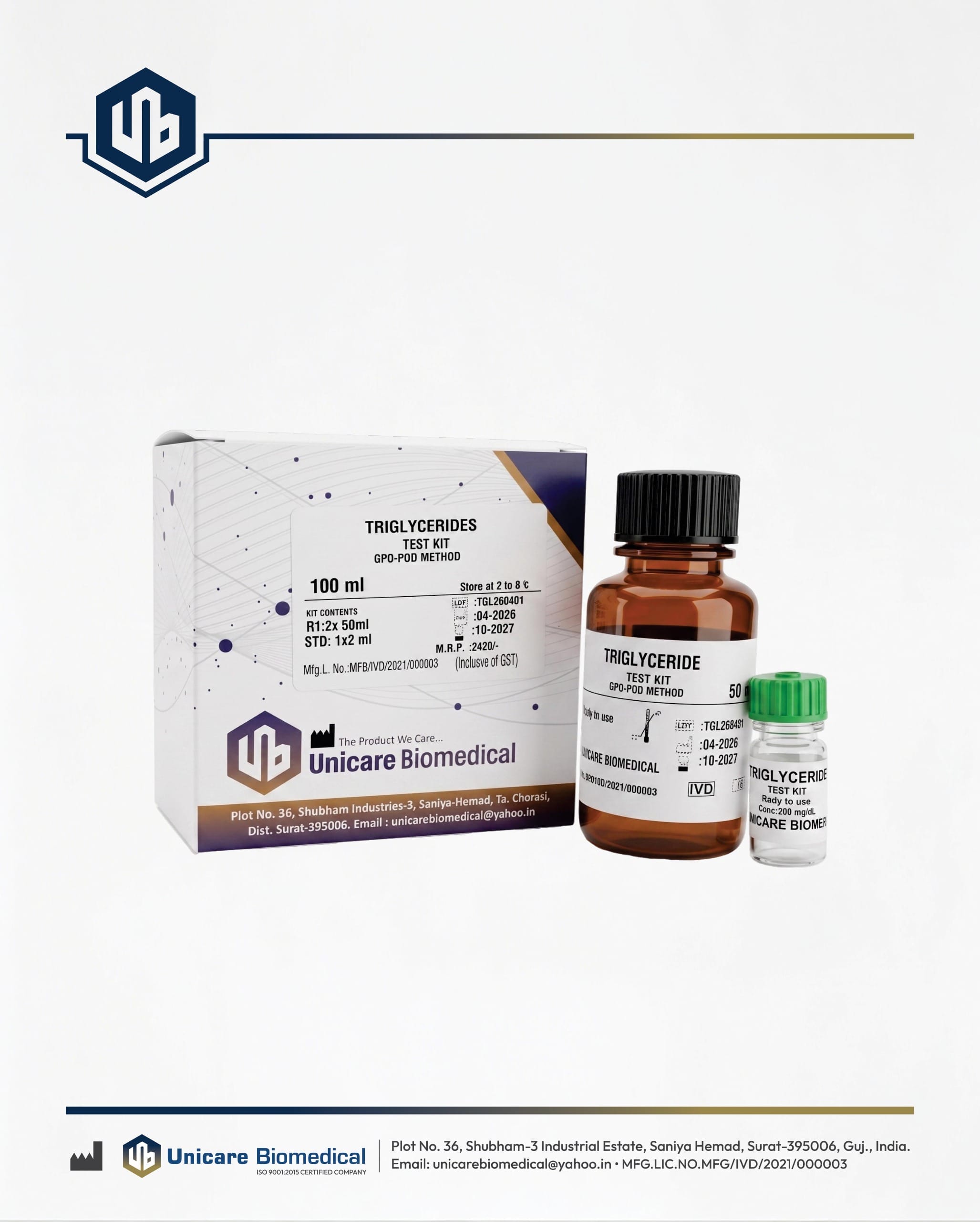 Triglycerides Test Kit