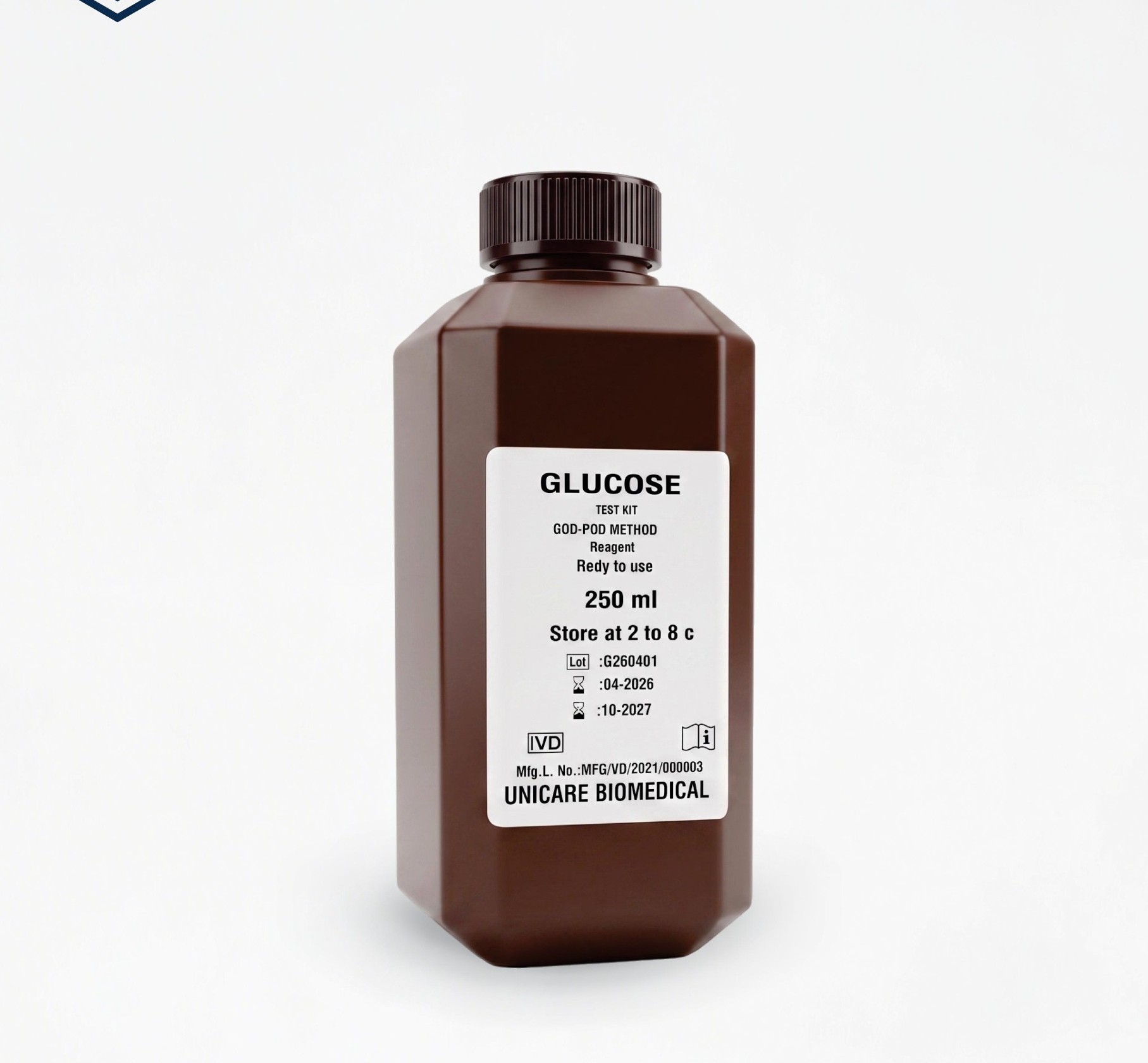 Glucose Test Kit by Unicare Biomedical for clinical chemistry kits in India